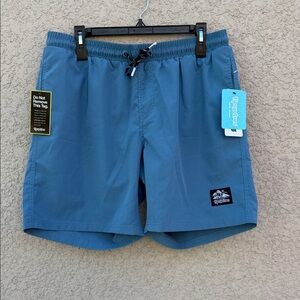 Tipsy Elves Slate Blue Swim Trunks